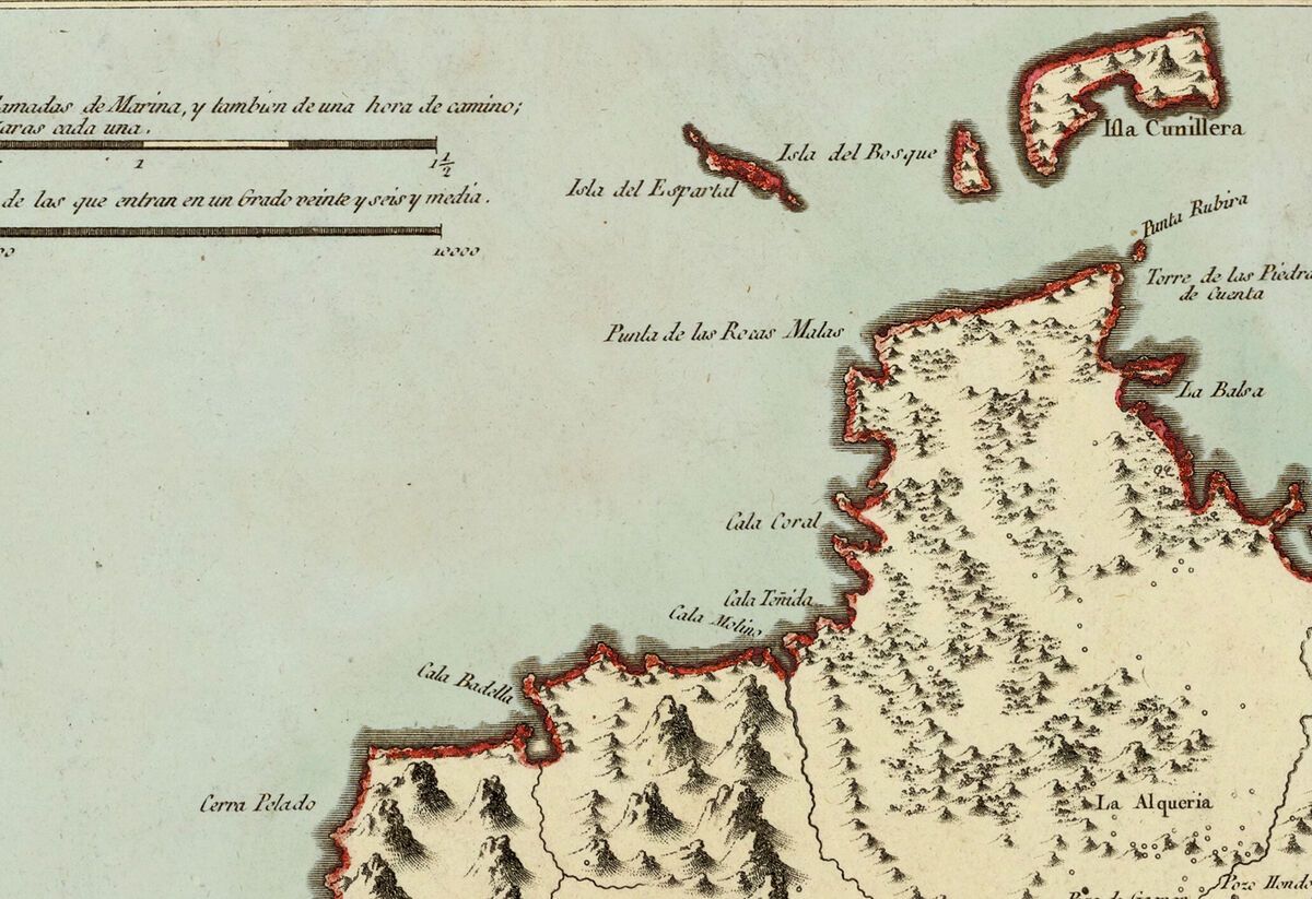 Atlantis ibiza mapa